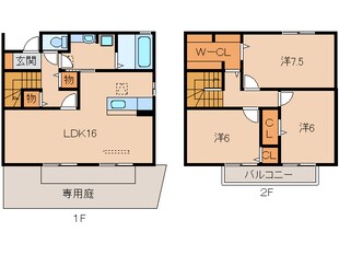 ブリオーソ東高松の物件間取画像